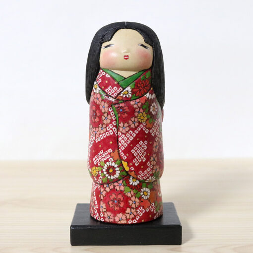 Ichiko Yahagi Creative Kokeshi Doll Mio Front