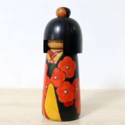 Kazuo Takamizawa Vintage Kokeshi Doll 24cm Left