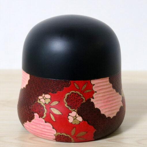 Fumio Tomidokoro Creative Kokeshi Hana Akari Back