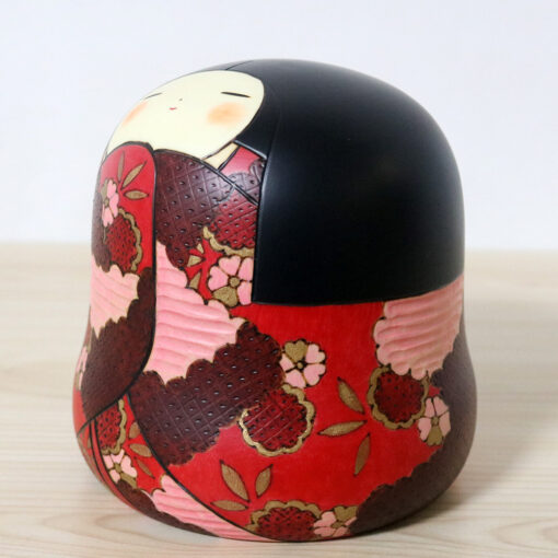 Fumio Tomidokoro Creative Kokeshi Hana Akari Left