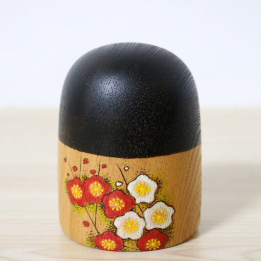 Fumio Tomidokoro Kokeshi Doll Bairin Back