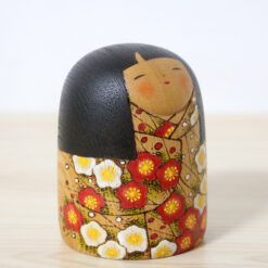 Fumio Tomidokoro Kokeshi Doll Bairin Right