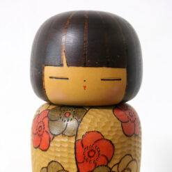 Fumio Tomidokoro Vintage Kokeshi Japanese Doll Face