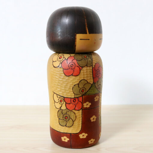 Fumio Tomidokoro Vintage Kokeshi Japanese Doll Right