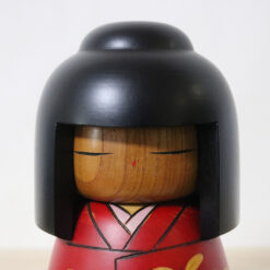 Sato Suigai Vintage Kokeshi Doll Miyabi No Sato Face