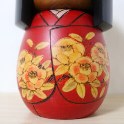 Sato Suigai Vintage Kokeshi Doll Miyabi No Sato Kimono