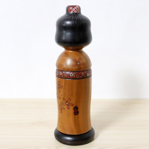 Sekiguchi Sansaku Vintage Kokeshi Doll Early Spring Back