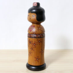 Sekiguchi Sansaku Vintage Kokeshi Doll Early Spring Left