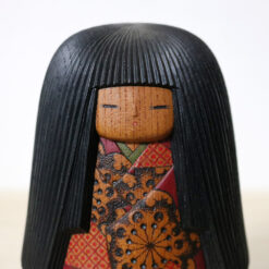 Watanabe Yuji Vintage Kokeshi Doll Reika Face