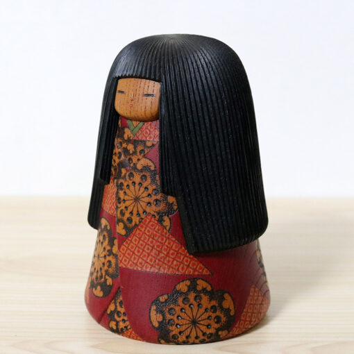 Watanabe Yuji Vintage Kokeshi Doll Reika Left