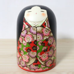 Fumio Tomidokoro Kokeshi Doll Oshun Front