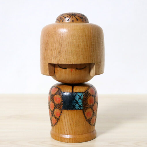 Kazuo Takamizawa Vintage Kokeshi Doll Doujo Front