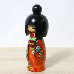 Miyama Keiji Creative Kokeshi Doll Hanazukushi Left