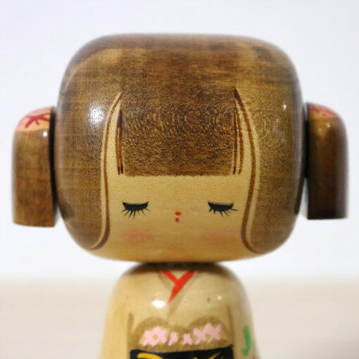 Miyashita Hajime Vintage Kokeshi Doll Hana No Kaori Face