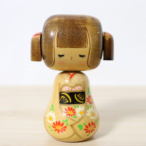 Miyashita Hajime Vintage Kokeshi Doll Hana No Kaori Front