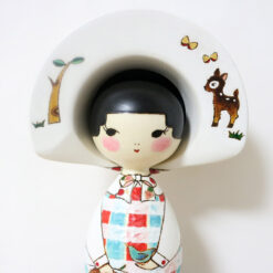 Oki Izumi Creative Kokeshi Omoide Primavera Face