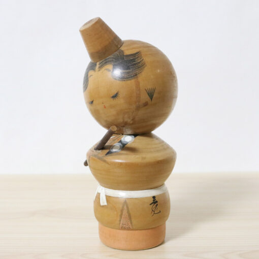 Sekiguchi Sansaku Vintage Kokeshi Shakuhachi 21cm Left