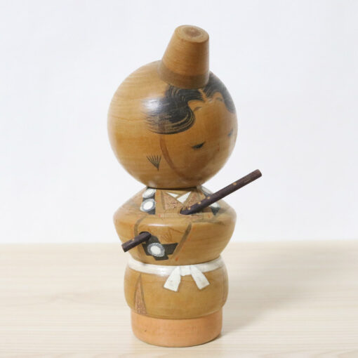 Sekiguchi Sansaku Vintage Kokeshi Shakuhachi 21cm Right