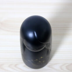 Tsujita Ryozo Vintage Black Kokeshi Doll Top