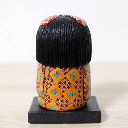 Creative Kokeshi Doll By Ichiko Yahagi Miwa Back