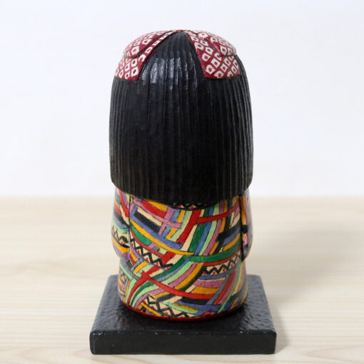 Creative Kokeshi Doll By Ichiko Yahagi Mio Back