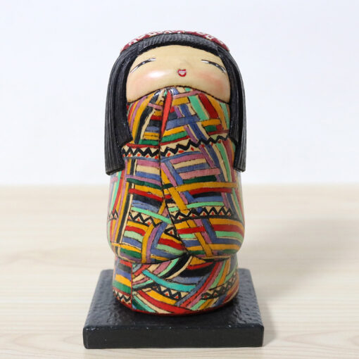 Creative Kokeshi Doll By Ichiko Yahagi Mio Front
