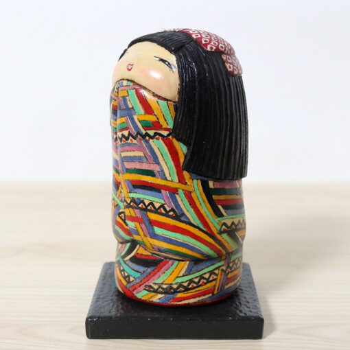 Creative Kokeshi Doll By Ichiko Yahagi Mio Left