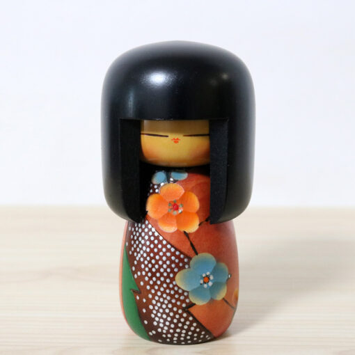 Ishimura Kokeshi Doll Haru No Otozure Front
