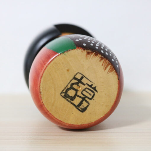 Ishimura Kokeshi Doll Haru No Otozure Signature