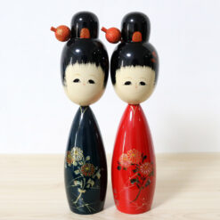 Minamiyama Vintage Kokeshi Doll Set