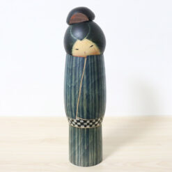 Sekiguchi Sansaku Vintage Kokeshi Doll Tsuya Front