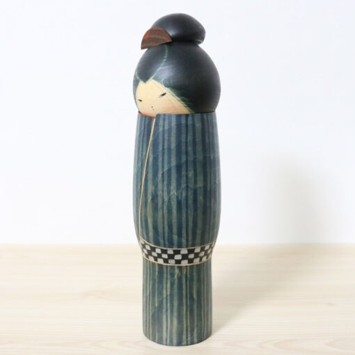 Sekiguchi Sansaku Vintage Kokeshi Doll Tsuya Left