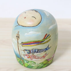Shirahama Kumiko Kokeshi Doll Fine May Weather Left
