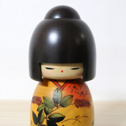 Yushi Kawase Vintage Kokeshi Doll Kusamakura Face