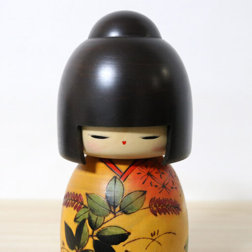 Yushi Kawase Vintage Kokeshi Doll Kusamakura Face