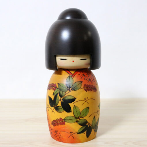 Yushi Kawase Vintage Kokeshi Doll Kusamakura Front