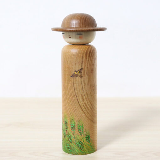 Fumio Tomidokoro Creative Kokeshi Doll May Sky Left