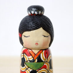 Ichiko Yahagi Creative Kokeshi Doll Asuka Face
