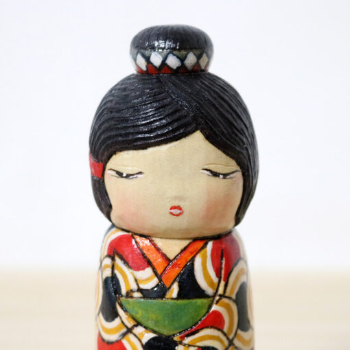 Ichiko Yahagi Creative Kokeshi Doll Asuka Face