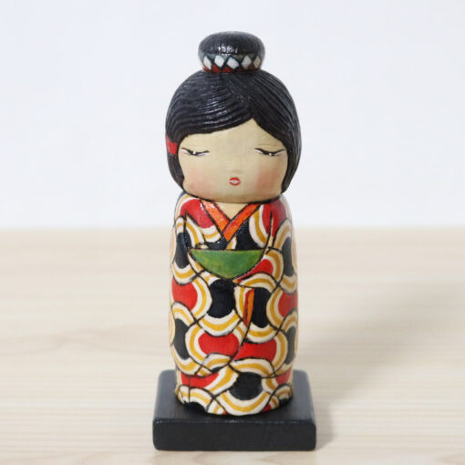 Ichiko Yahagi Creative Kokeshi Doll Asuka Front
