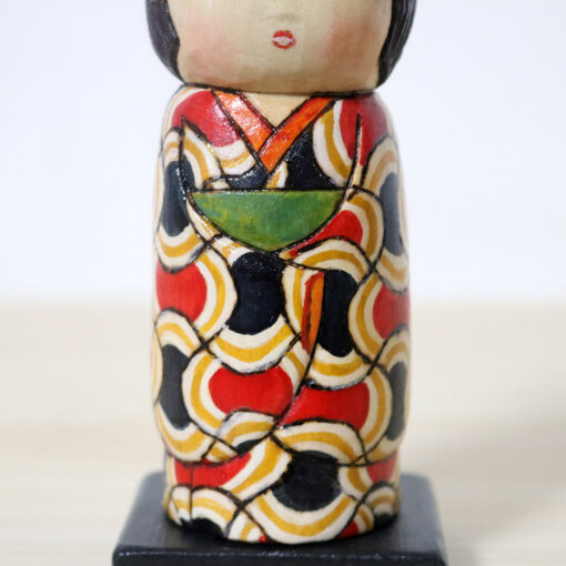 Ichiko Yahagi Creative Kokeshi Doll Asuka Kimono