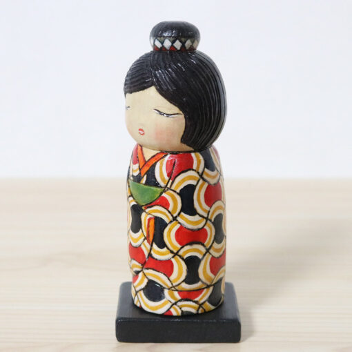 Ichiko Yahagi Creative Kokeshi Doll Asuka Left