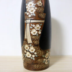 Kaoru Nozawa Vintage Japanese Kokeshi Doll Kimono