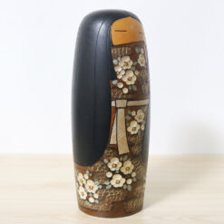 Kaoru Nozawa Vintage Japanese Kokeshi Doll Right