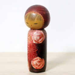 Masao Watanabe Vintage Kokeshi Doll Kanoko Left