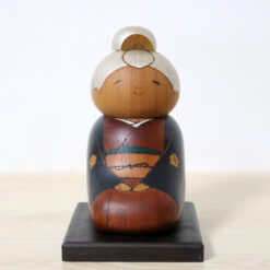 Sekiguchi Sansaku Vintage Kokeshi Doll Grandma