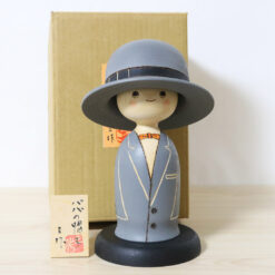 Sekiguchi Sansaku Vintage Kokeshi Doll Papa No Boshi