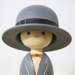 Sekiguchi Sansaku Vintage Kokeshi Doll Papa No Boshi Face