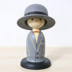 Sekiguchi Sansaku Vintage Kokeshi Doll Papa No Boshi Front