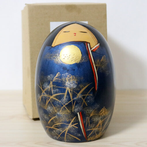 Sekiguchi Toa Vintage Kokeshi Doll Late Autumn
